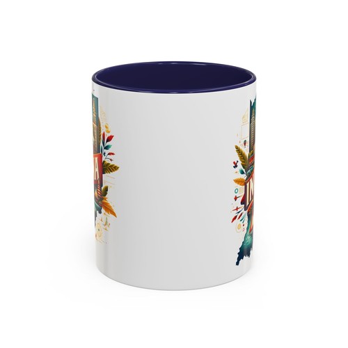 Indiana Coffee Mug (11-15oz), IN Souvenir Gift Cup, US States Souvenir Mug, - Picture 7 of 17