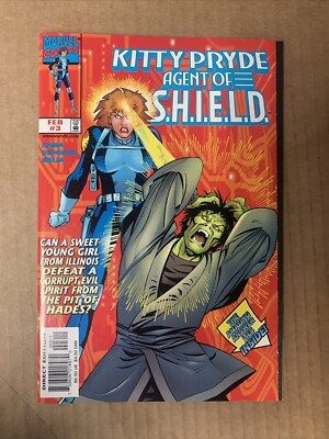 MARVEL COMICS KITTY PYRDE AGENT OF SHIELD #3 FEBRUARY 1998 SAME DAY DISPATCH