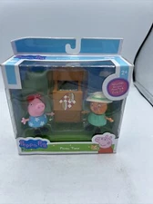 Peppa Pig Picnic Time- Two Figures And Picnic Table Set