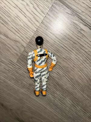 Vintage Lanard Action Figure 1990 The Corps GI Joe KO Toxic Waste