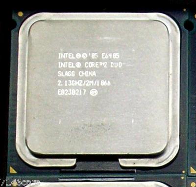 Socket LGA771 Intel Core 2 Duo E6405 2.13ghz SLAGG Dual Core Processor 