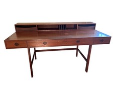 Danish Mid century Modern executive Teak Desk by Peter Løvig Nielsen
