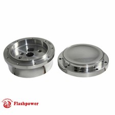 9 Bolt Steering Wheel Short Adapter Boss Kit And Horn Button Gm Chevy