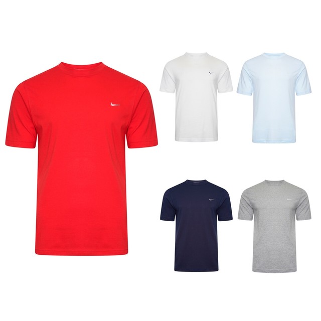 nike small tick t shirt