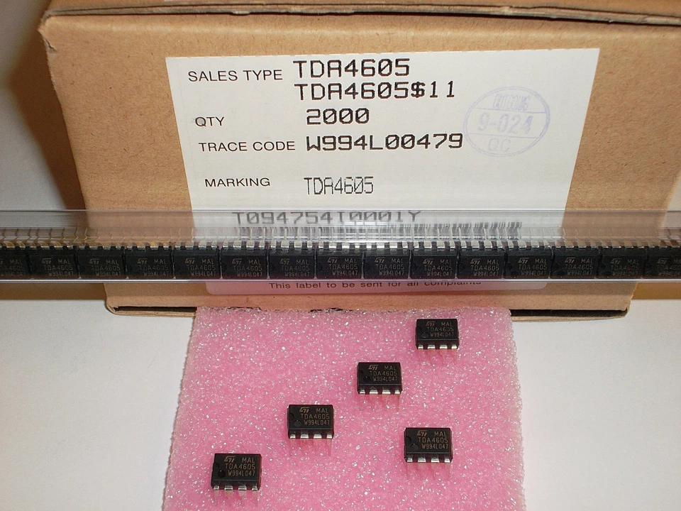 4 pieces TDA4605 SWITCH MODE POWER SUPPLIES IC for using MOSFET NEW ~ - Image 2 of 4