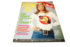 Hörzu 9/1971 Alexandra,Vivi Bach,Gitte,Pink Floyd,Puderdose,Hondo,Ursula Voss