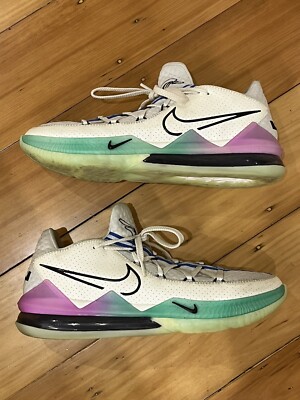 SIZE 13 US - Nike LeBron 17 XVII Low Glow In The Dark 2020 | CD5007-005