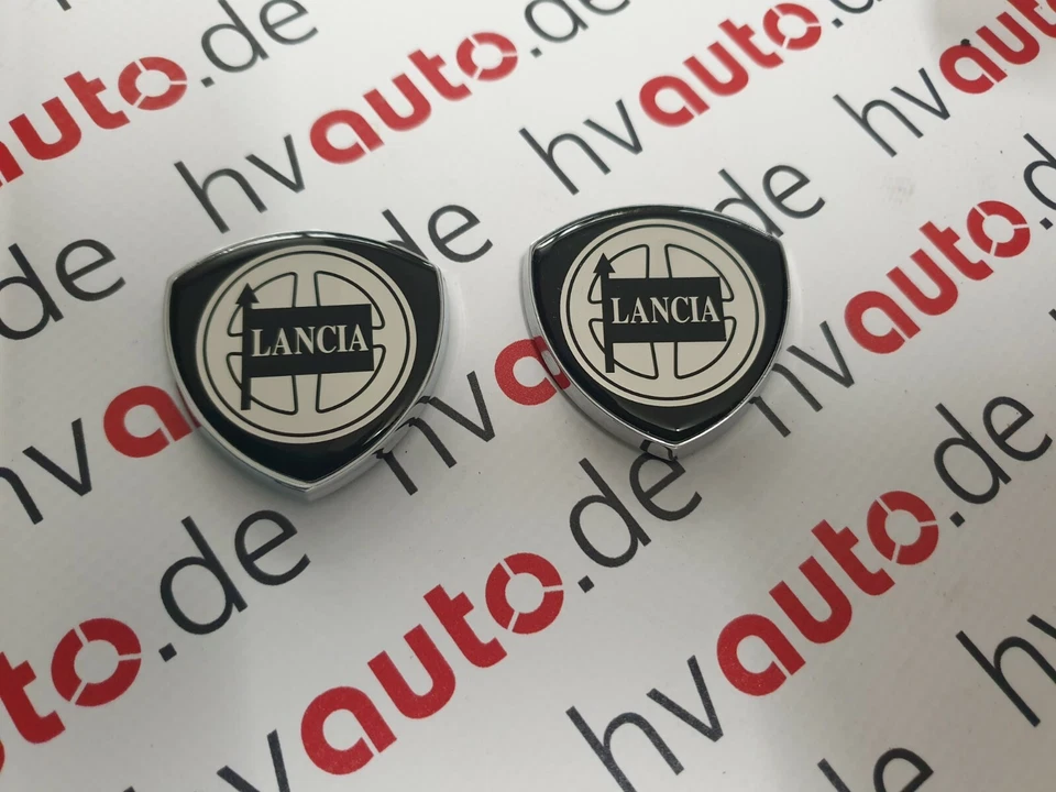 Satz Lancia Embleme B Säule Badge B Pillar Lancia Delta Integrale & Evo 82430351 - Bild 1 von 4