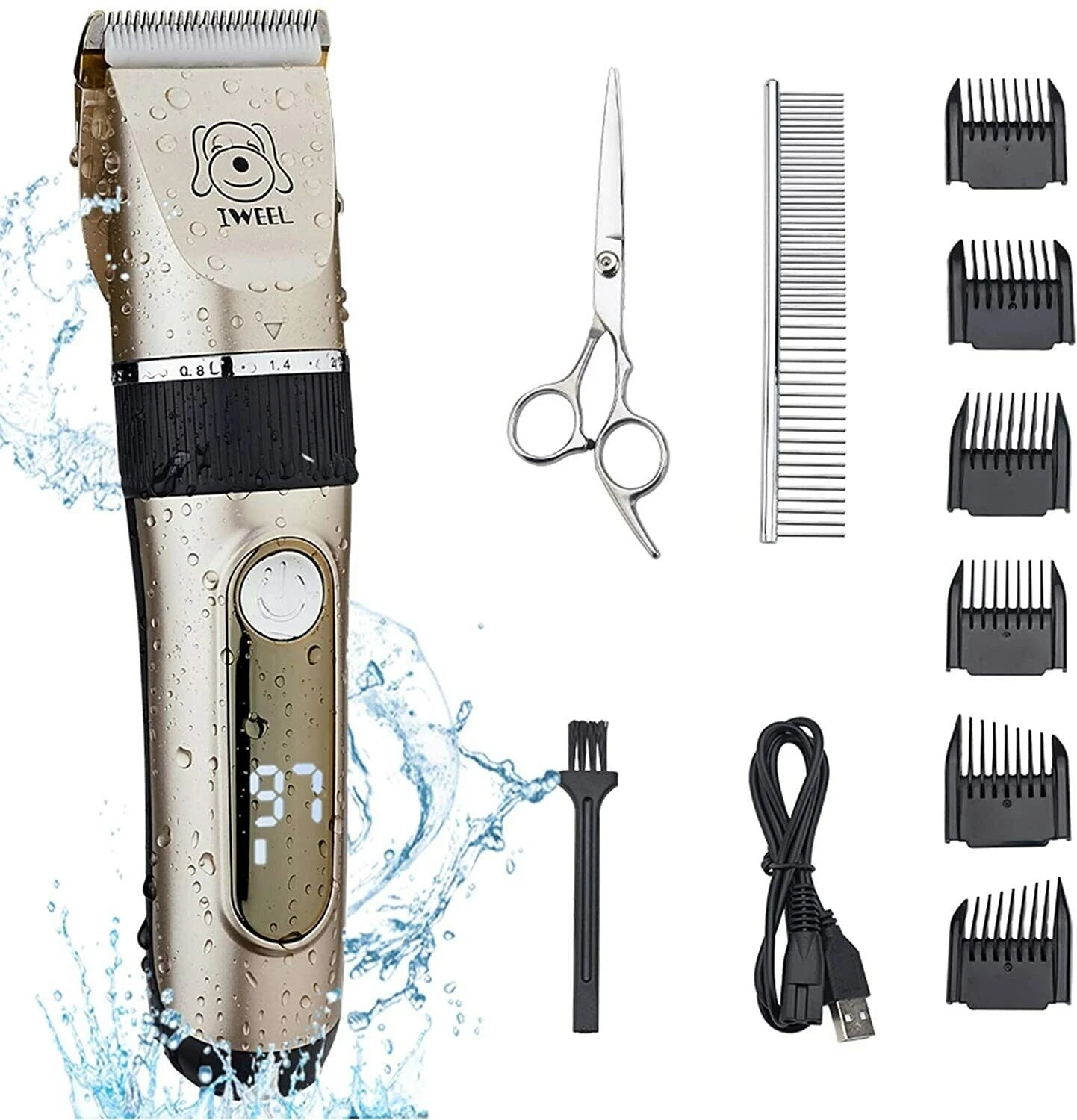PET CLIPPERS Professional Heavy Duty Trimmer Thick Hair Dog Cat Grooming Kit New
Opens in a new wind