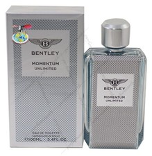 Bentley Momentum Unlimited For Men by Bentley 3.4/3.3 Edt Spray New In Box