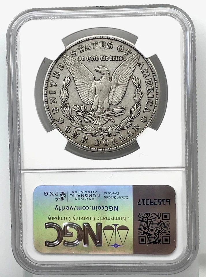 1903 S $1 Morgan Silver Dollar  NGC VF 35 - Image 4 of 4