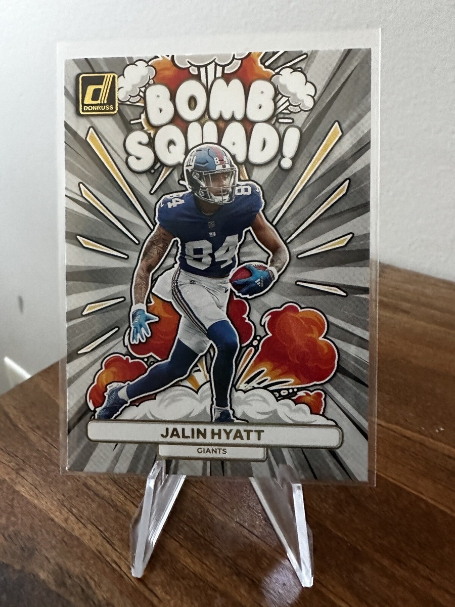 2023 Donruss Jalin Hyatt Bomb Squad Case Hit Football SSP | eBay