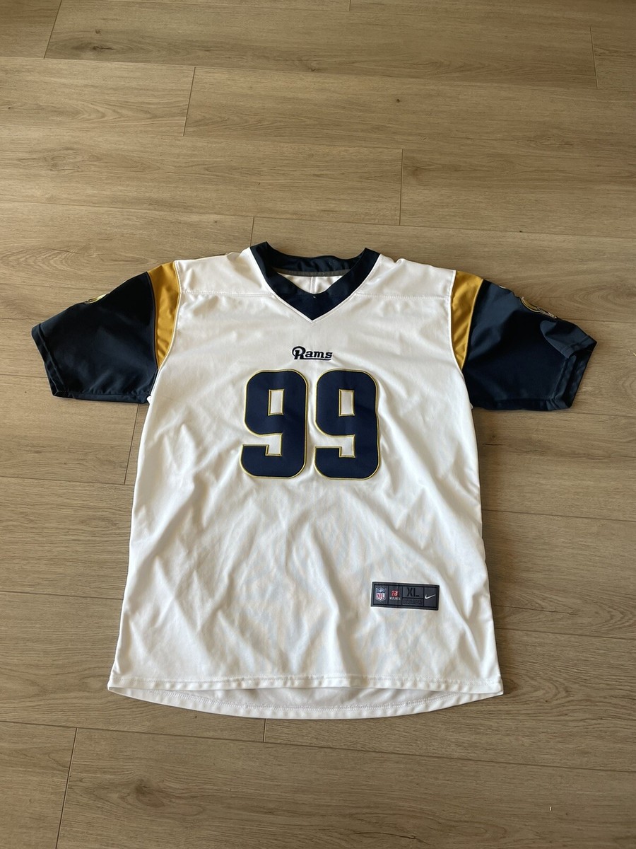 RARE Nike Aaron Donald 99 St Louis Rams On-Field Stitch Authentic