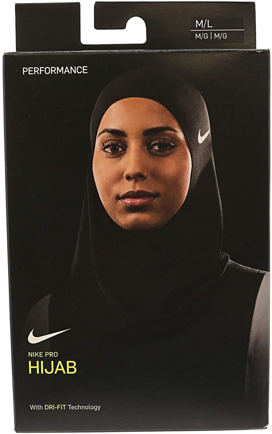 Nike Women's Pro Lightweight Hijab Black Xs/s Njnj34942 for sale online |  eBay