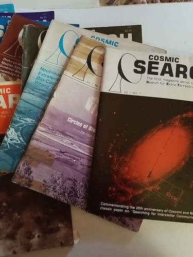 Cosmic Search Magazine COMPLETE SET of 13 Issues SETI Kraus Sagan UFO Space NASA - Picture 3 of 3