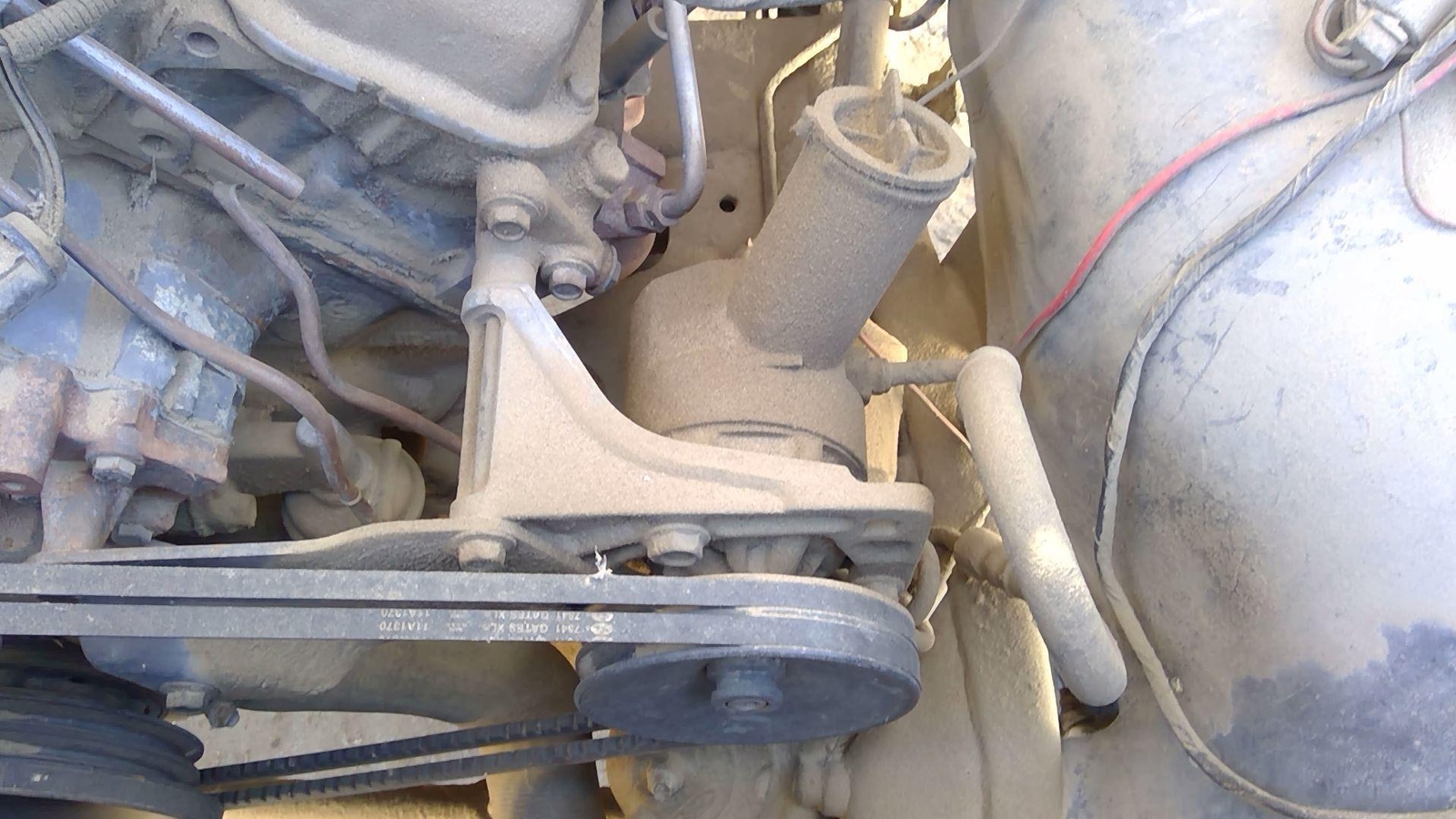 85 Ford F250 Power Steering Pump With Mount Bracket Set Oem 7.5l 460 eBay