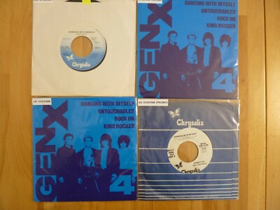 GENERATION X / BILLY IDOL - 7'' DANCING WITH MYSELF  01/1981 - SAMMLUNGSAUFLÖSUNG