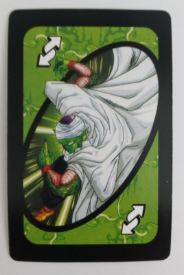 2022 Mattel Dragon Ball Z Uno Card Green Piccolo Reverse Card | eBay