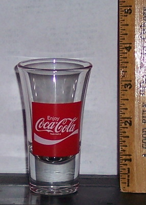 WORLD OF COCA - COLA LAS VEGAS I HAD A COKE IN VEGAS  SHOT GLASS