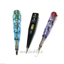 New 3Pc Auto Circuit Tester AC  DC Voltage Electric Testers Auto Home Testers