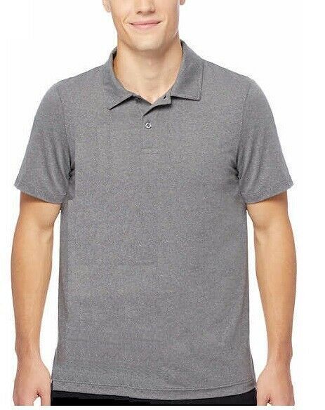 Прохладное на 32 градуса мужское поло Ultra Lux Polo Dark Heather Grey XL 3290₽