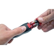 Würth - Tournevis à magasin 1/4 pouce Zebra avec 12 embouts