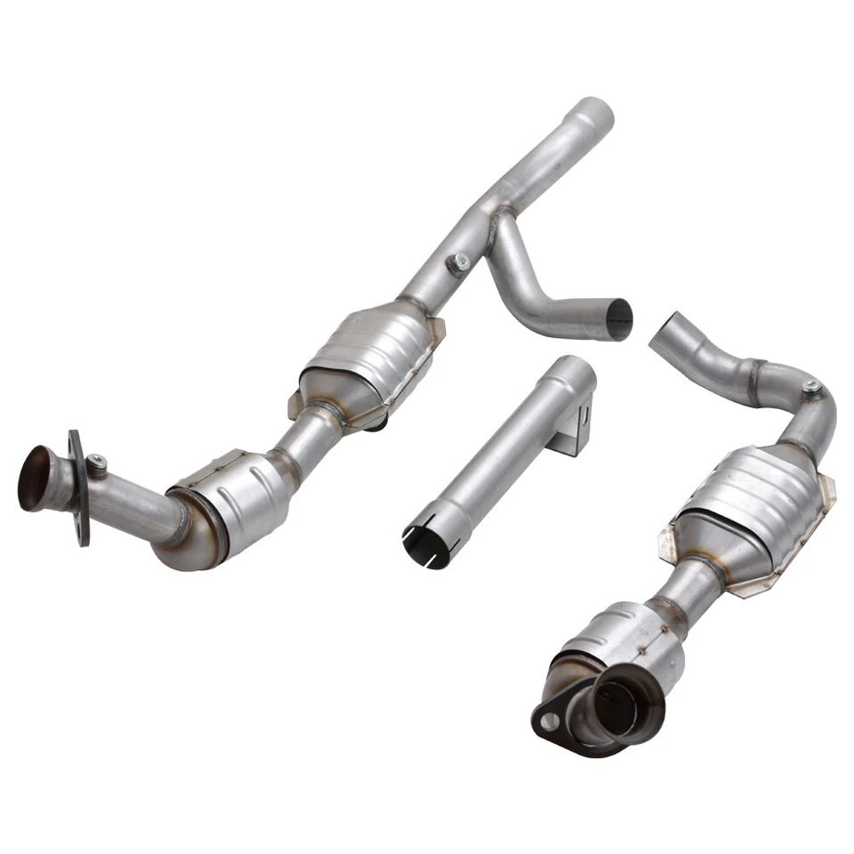 FITS: 1999-2003 Ford F-150 5.4L 4WD Catalytic Converters (left and right) — 第 4/4 张图片
