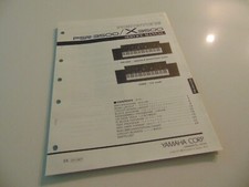 Yamaha Portatone PSR-3500 PSR-X3500 Manuale Servizio Riparazione Tastiera Schemi