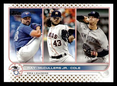 ERA LEADERS 2022 Topps GOLD STAR SP #283