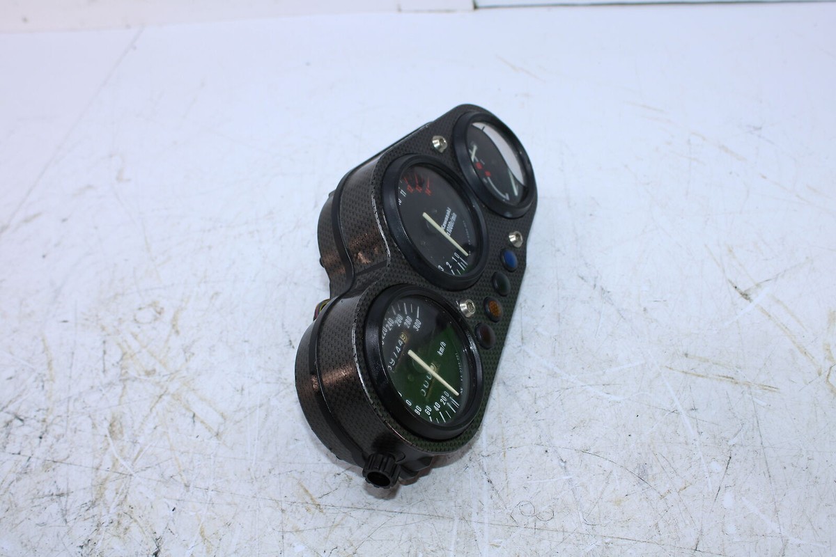 1996 Kawasaki Ninja ZX9R ZX900B SPEEDOMETER GAUGES DISPLAY 1996 Kawasaki Ninja ZX9R ZX900B SPEEDOMETER GAUGES DISPLAY