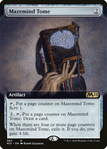 MTG - Mazemind Tome (extended) (M21) FOIL - Picture 1 of 1