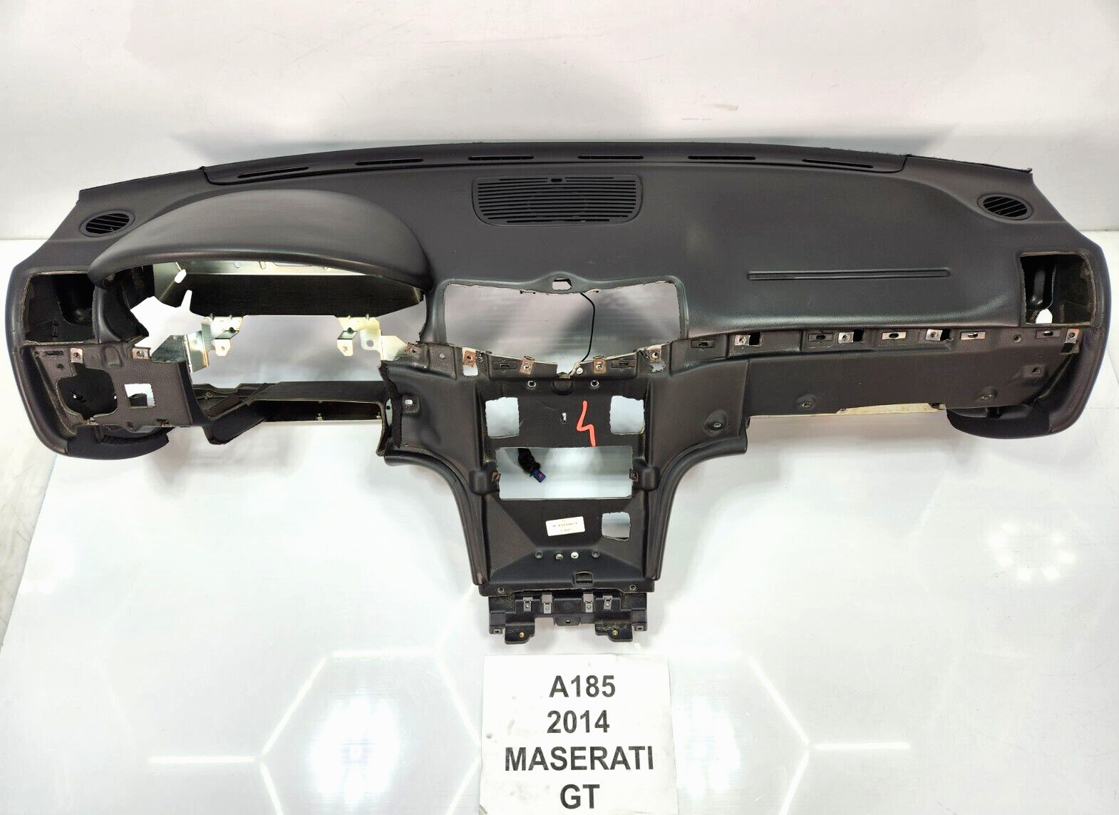 ✅ 09-19 OEM Maserati GT S M145 Dashboard Instrument Panel Leather Black *NOTE