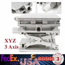 XYZ Axis Positioning Moving Work Table Workbench Laser Marking Machine 210*150mm