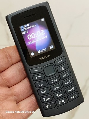 Nokia 105 TA-1378 (Unlocked) 4G Mobile Phone Excellent Condition With  Charger UK