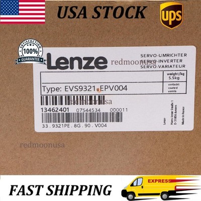US FREE TAX LENZE 1PCS NEW Servo Drive Inverter EVS9321-EPV004 EVS9321EPV004