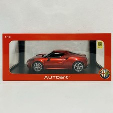 AUTOart Alfa Romeo 4C Red 1/18 Excellent JAPAN