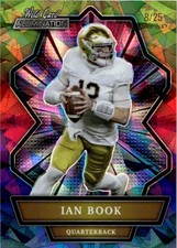2021 Wild Card Alumination #ABC-51 Ian Book Rainbow Crystals Holo #/25 ROOKIE. rookie card picture