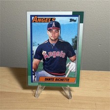 Topps 1990 Base Set MLB Baseball Dante Bichette Angels Major League #43