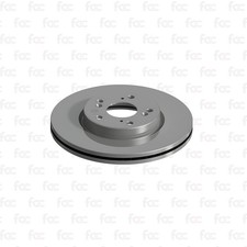 Rotores de disco de freno para Honda HR-V 15- delantero Juratek HON162