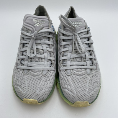 Reebok Zig Kinetics Fluid Blue Lemon Glow  Women's Running Sneakers Size 8