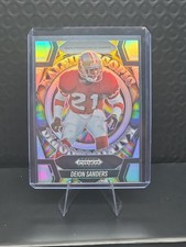 2025 Prizm Black Football- Deion Sanders Kaleidoscopic Silver Refractor #2