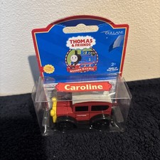 Thomas and Friends Wooden Railway Caroline Car 2001 In Package