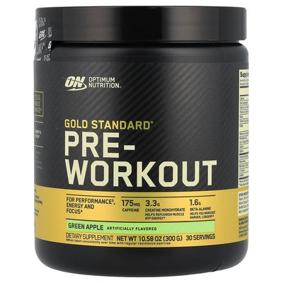 Gold Standard  Pre-Workout, Green Apple, 10.58 oz (300 g)