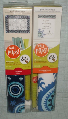 Wall Pops Malaya Monthly Calendar & Note Board Decal Self-Adhesive Fast Shipping - Picture 3 of 12