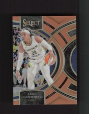 2024 Panini Select WNBA #155 Arike Ogunbowale Prizms Orange #/125