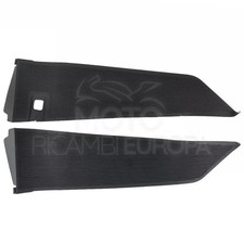 COPPIA TAPPETINI NERI GOMME PEDANA PIAGGIO VESPA PK XL RUSH N 50 125 RIF 498463