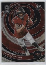 2023 Panini Spectra Rookies Silver Prizm Payne Durham #185 1r01