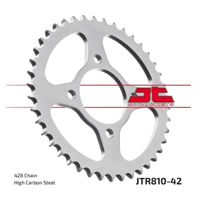 Kettenrad 42 Zähne für Suzuki TU 125 XTU 80 kmh Baujahr 1999 von jt-Sprockets