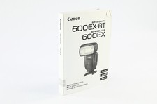 Canon 600EX - RT Speedlite Instruction Manual Book Guide G980