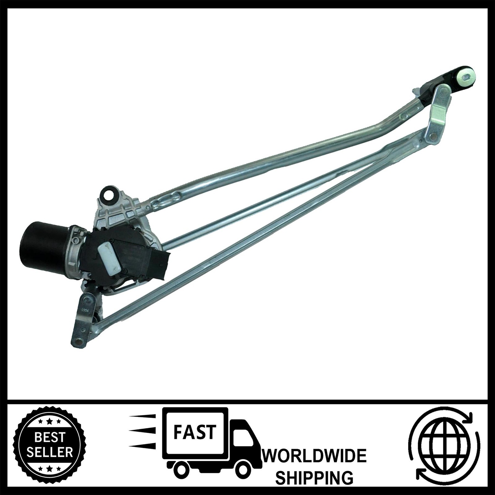 Front Windscreen Wiper Linkage + Motor For Dacia Logan [2013-2020]